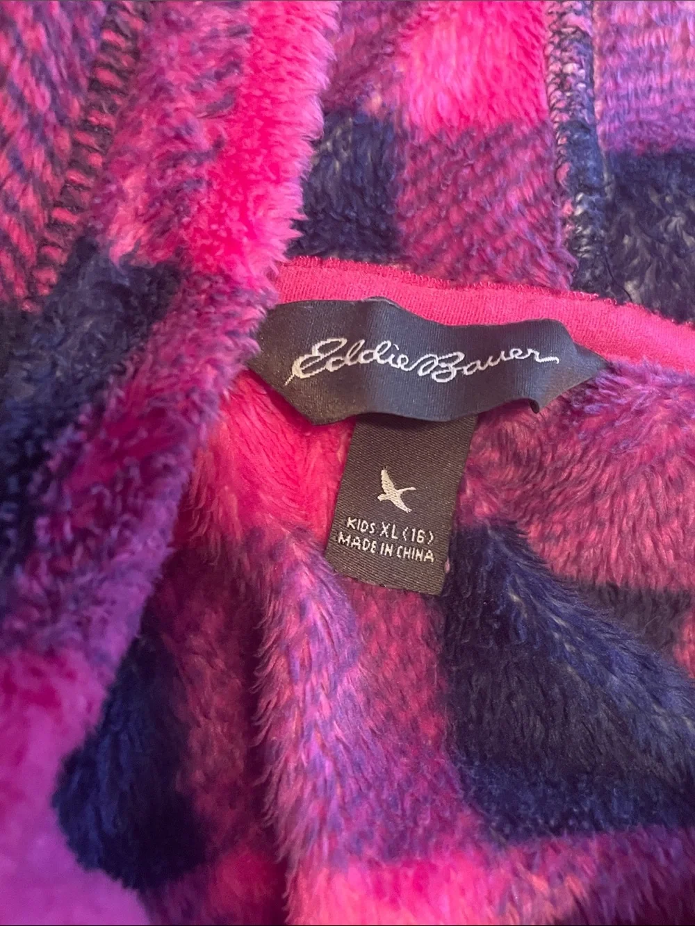 Eddie Bauer Plush Kids Hoodie